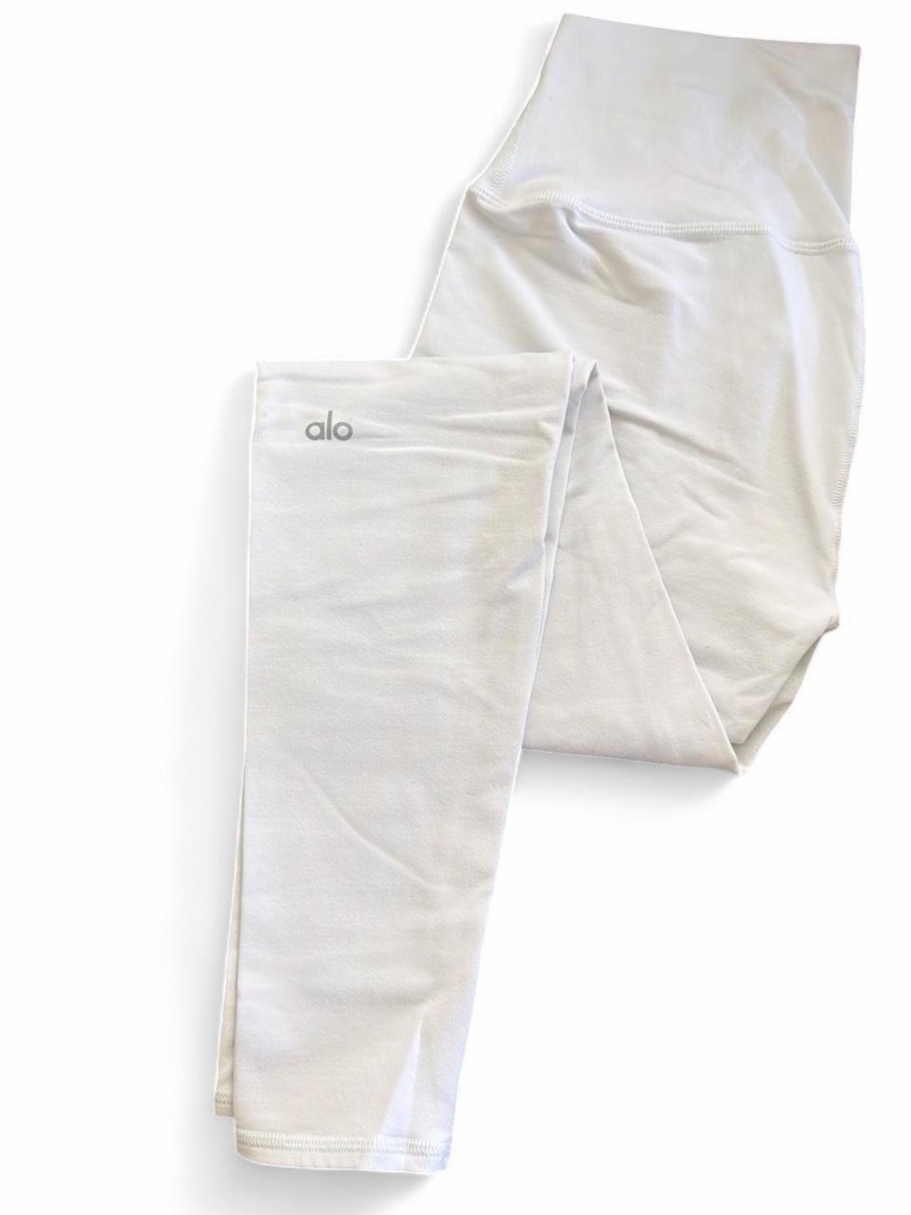 White Alo Yoga leggings size M